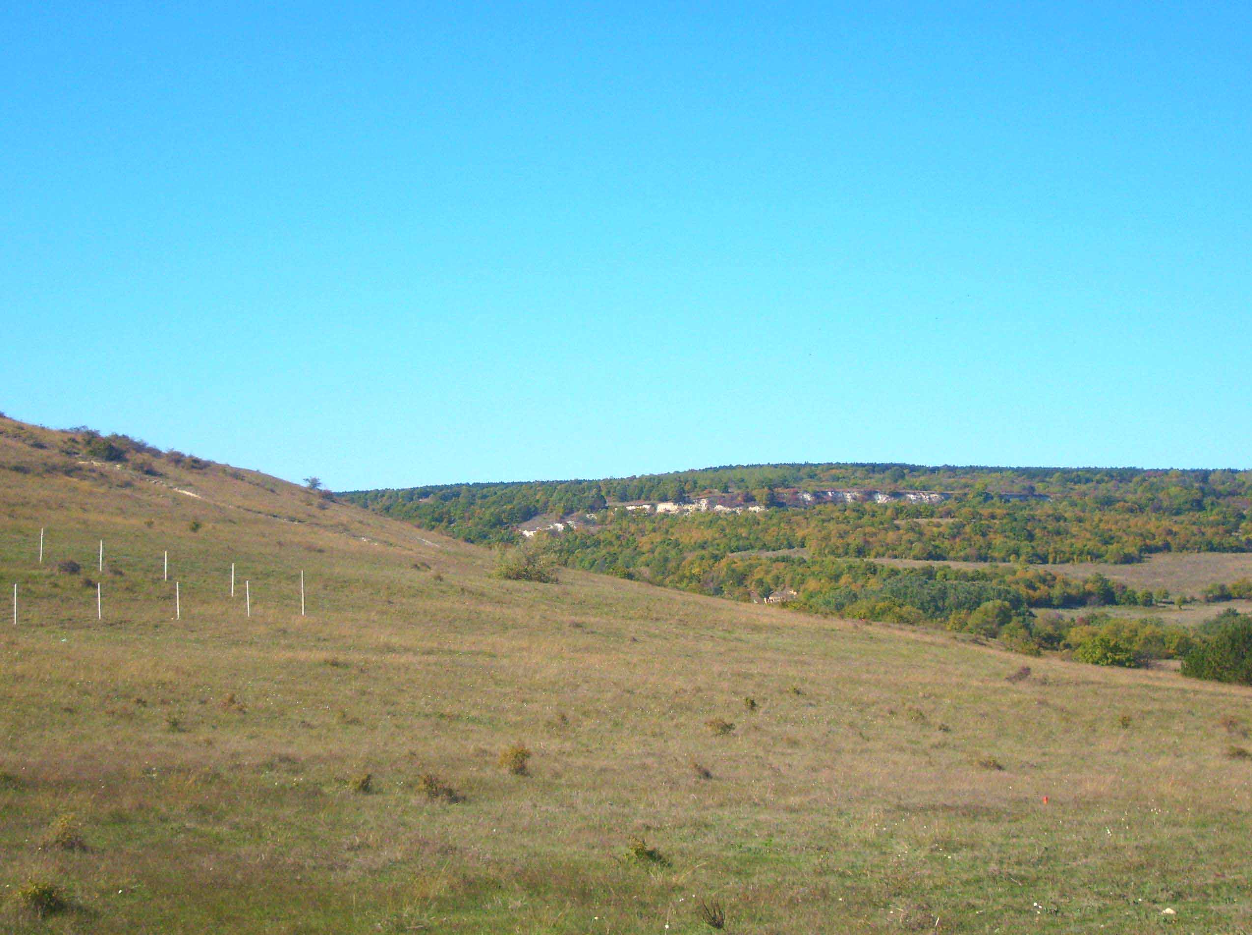 The views are are great all around, here the view towards Osenovo cliff formations and forest. Osenovo is perfect for nature lovers, with many rare bird species in the area.